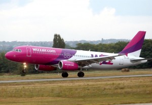 Wizzair felszállás