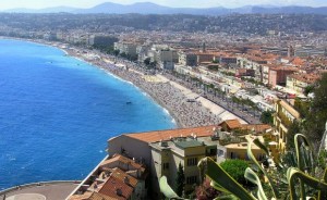 Nizza látkép