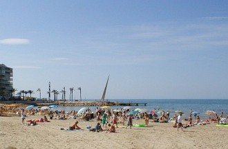 strand, Salou tengerpartja