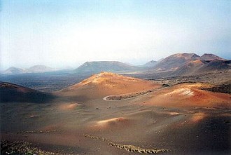 Lanzarote Timanfaya Nemzeti Park vulkanikus