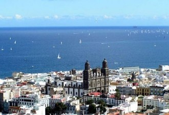 Las Palmas felülről