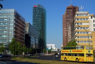 Berlin modern belváros