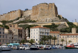 Bonifacio Citadel sziklafal