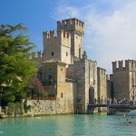 Sirmione a vár látványa elragadó Sirmione a vár látványa elragadó
