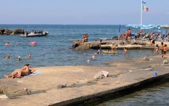 Livorno köves part
