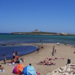 Portopalo strand, tengerpart Catania