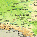 Dél-Franciaország térkép