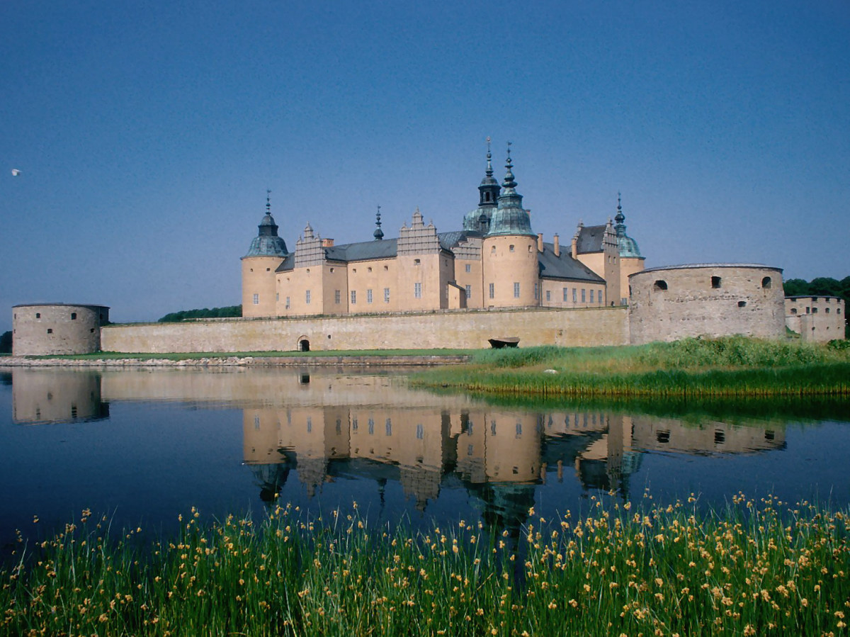 Kalmar slott kastély-vár Svédország