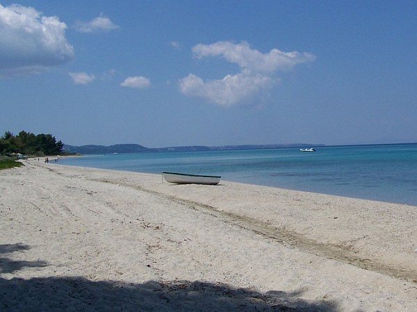 Chanioti Görögország nyaraló tengerpartja