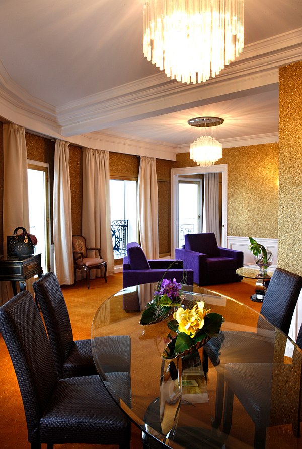 étkező a luxus 5 csillagos szálloda modern részén
