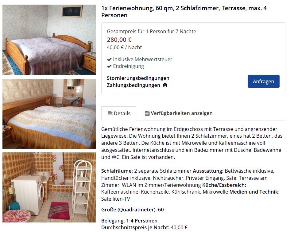 Olcsó szoba/ágy